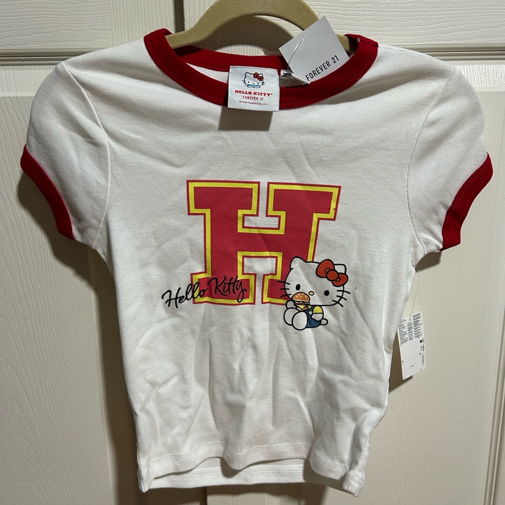 Hello kitty crop top